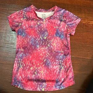 Girls pink pattern shirt